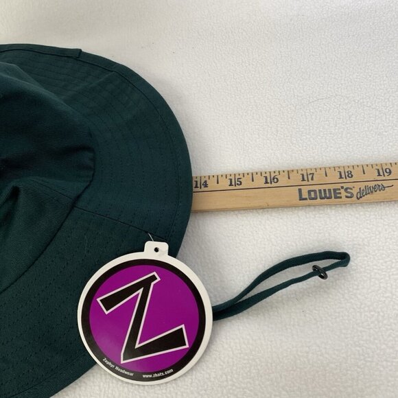 Zephyr Michigan State Spartans NCAA Green Bucket Hat w/ Chin Strap Size L/XL New - Picture 11 of 11